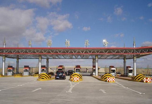 启东收费站网架工程